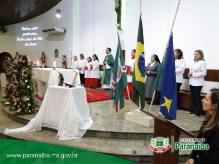 Missa em a��o de gra�as ao anivers�rio de 160 anos