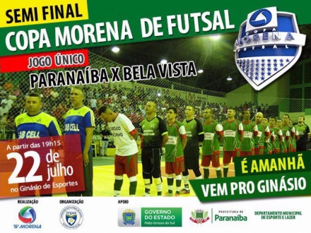 Semifinal da Copa Morena acontece nesse s�bado no Gin�sio de Esportes 