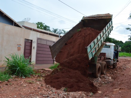 Rua do CEINF Caio Bevilaqua recebe melhorias