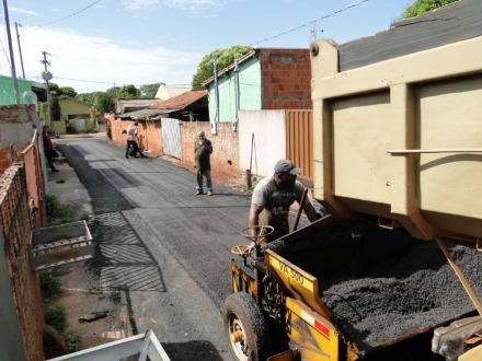 Travessa Itaipu � recapeada
