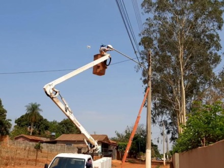 Paranaíba investe mais de R$ 1 milhão de recursos próprios em iluminação pública com lâmpadas de led
