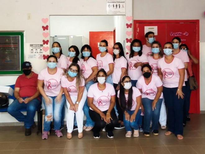 Outubro Rosa - ESF Nossa Senhora de Lourdes