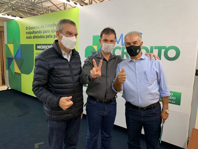 Prefeito participa de lançamento do Programa +Crédito MS