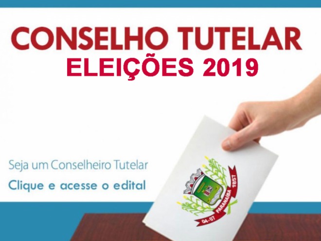 Conselho tutelar lan�a edital para elei��es 