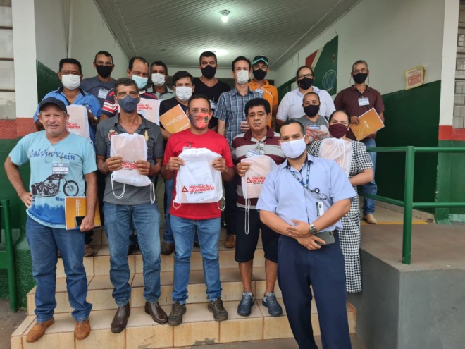Motoristas de transporte escolar receberam curso de atualização