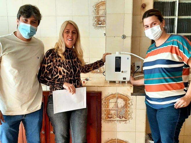 Paranaíba recebe aparelho purificador de água