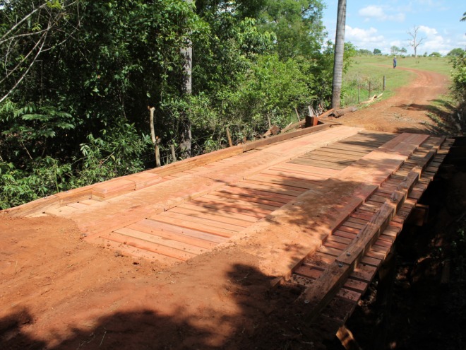 Ponte do Betinho � reformada 