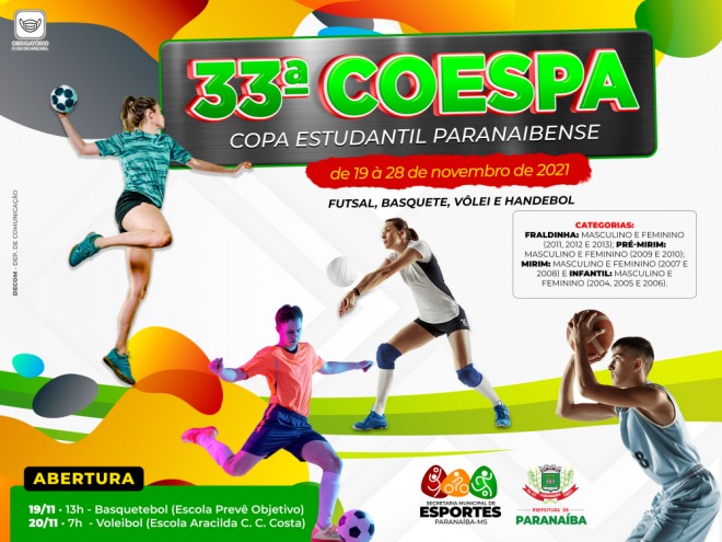 33ª Coespa 2021 começou hoje em Paranaíba 33ª Coespa 2021 começou hoje em Paranaíba