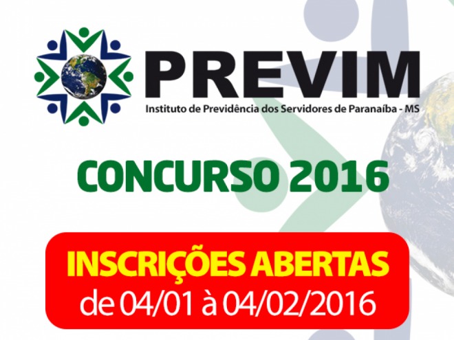 Concurso PREVIM 2016