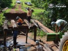 Ponte do Izac recebe servi�os de manuten��o e reforma