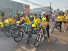 “Semana Nacional do Trânsito” encerra com passeio ciclístico e participação de aproximadamente 300 pessoas