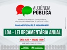 Audiência Púbica da LOA 2023 ocorrerá hoje