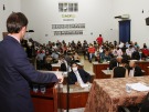 Prefeito Maycol Queiroz apresenta situação financeira do Município durante primeira sessão ordinária