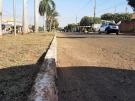 Avenida Getúlio Vargas recebe limpeza dos canteiros e poda