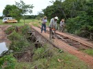 Prefeitura realiza reconstru��o da ponte na 'Regi�o dos Coqueiros' 
