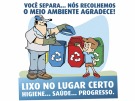 Moradores e comerciantes da �rea central recebem orienta��o sobre coleta seletiva 