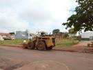 Pra�a recebe limpeza no Santa L�cia