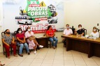 Visita do Deputado Federal Dagoberto Nogueira - Emendas individuais para Paranaiba
