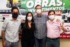 Visita do Deputado Federal Dagoberto Nogueira - Emendas individuais para Paranaiba