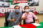 Visita do Deputado Federal Dagoberto Nogueira - Emendas individuais para Paranaiba