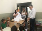 Prefeitura entrega materiais para CEINFS e escolas do setor rural