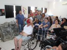 Secretaria de Sa�de repassa cadeiras de rodas feitas sob medida