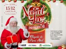Paranaíba terá chegada do Papai Noel nesta quarta-feira