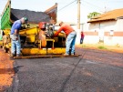 Secretaria de Obras dá continuidade nas pavimentações das ruas de Paranaíba