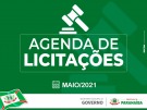 Prefeitura divulga agenda de licitações do mês de maio